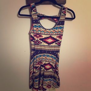 Flowy colorful dress